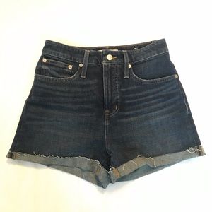 Madewell High Waisted Curvy Shorts